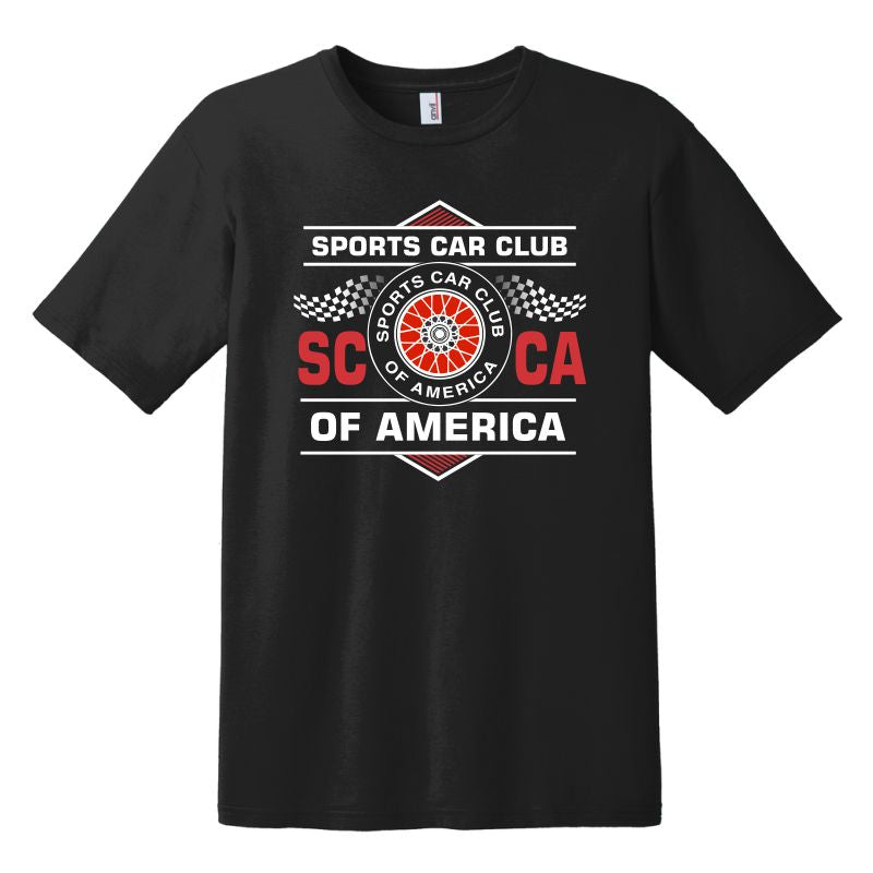 SCCA Flags Hexagon Short Sleeve Tee