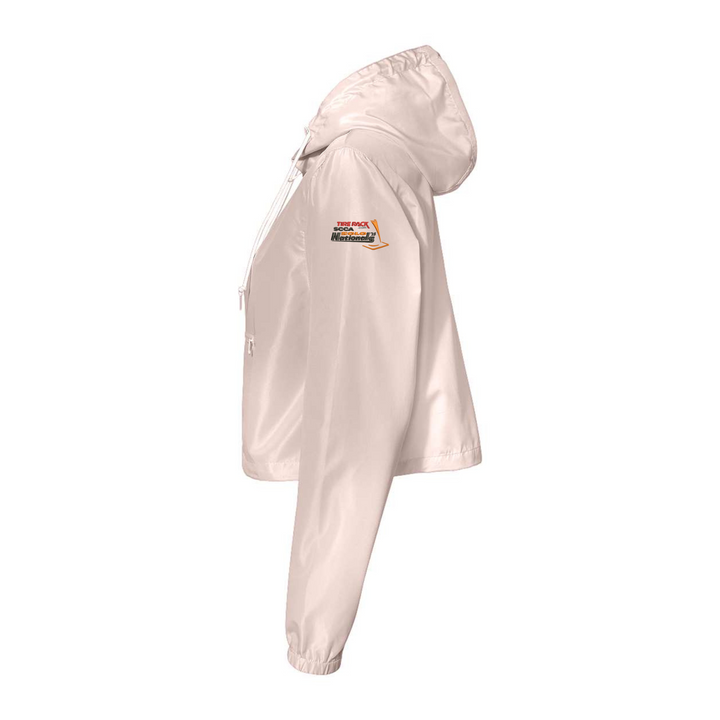 Solo Nationals 2025 LADIES 1/4 Zip Crop Windbreaker