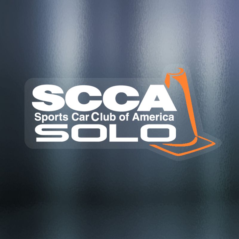 SOLO Clear Vinyl Decal, 6" x 3"