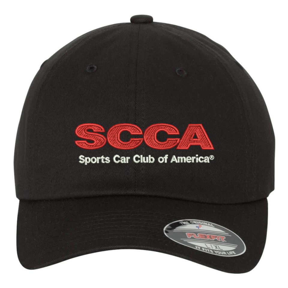 SCCA Low Profile Dad's Cap