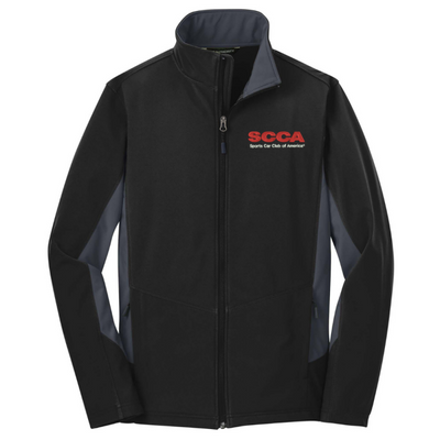 SCCA Colorblock Softshell Jacket