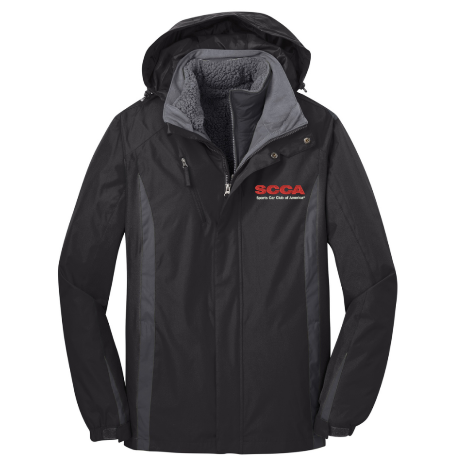 SCCA TEXT Colorblock 3-in-1 Jacket
