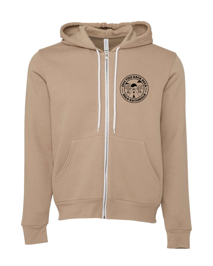 SCCA Solo Nat 24 ROADTRIP Full Zip Hoodie