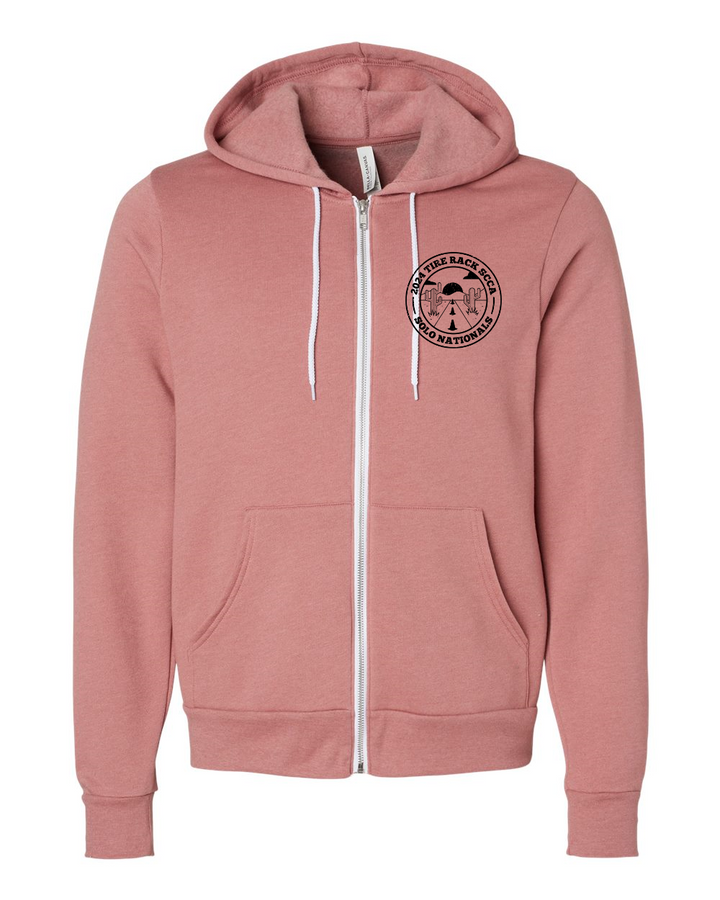 SCCA Solo Nat 24 ROADTRIP Full Zip Hoodie