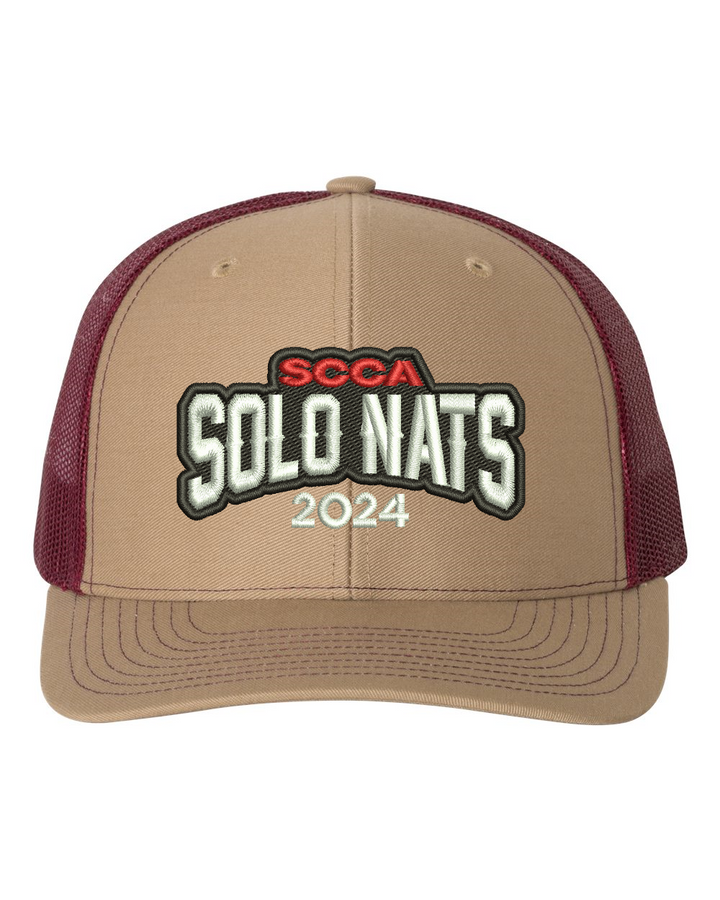 Solo Nationals '24 Snapback Trucker Cap