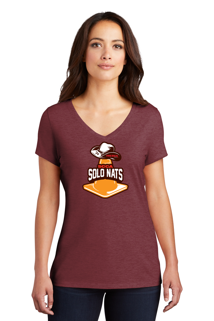 SCCA Solo Nat 24 WILD WILD WEST LADIES V-Neck Tee