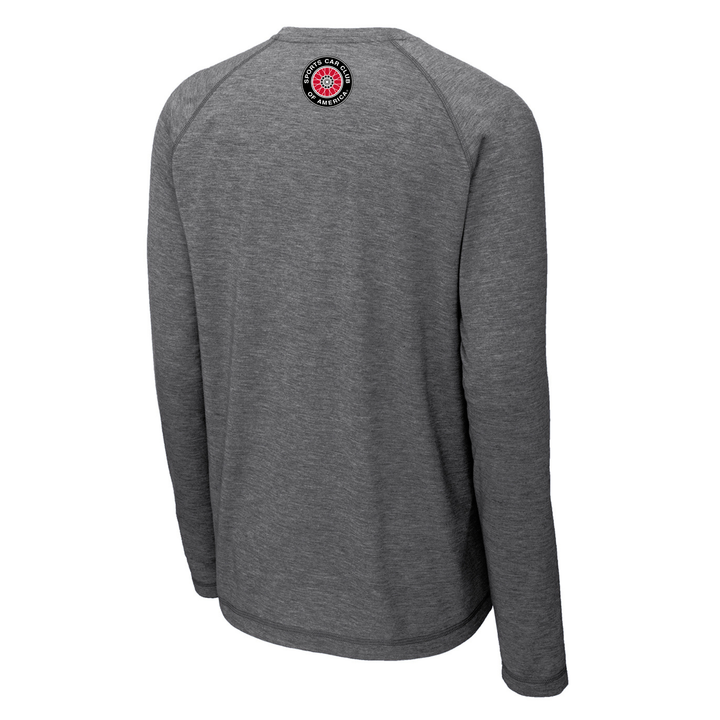 ROAD RACING Long Sleeve Wicking Tri-Blend Raglan Tee