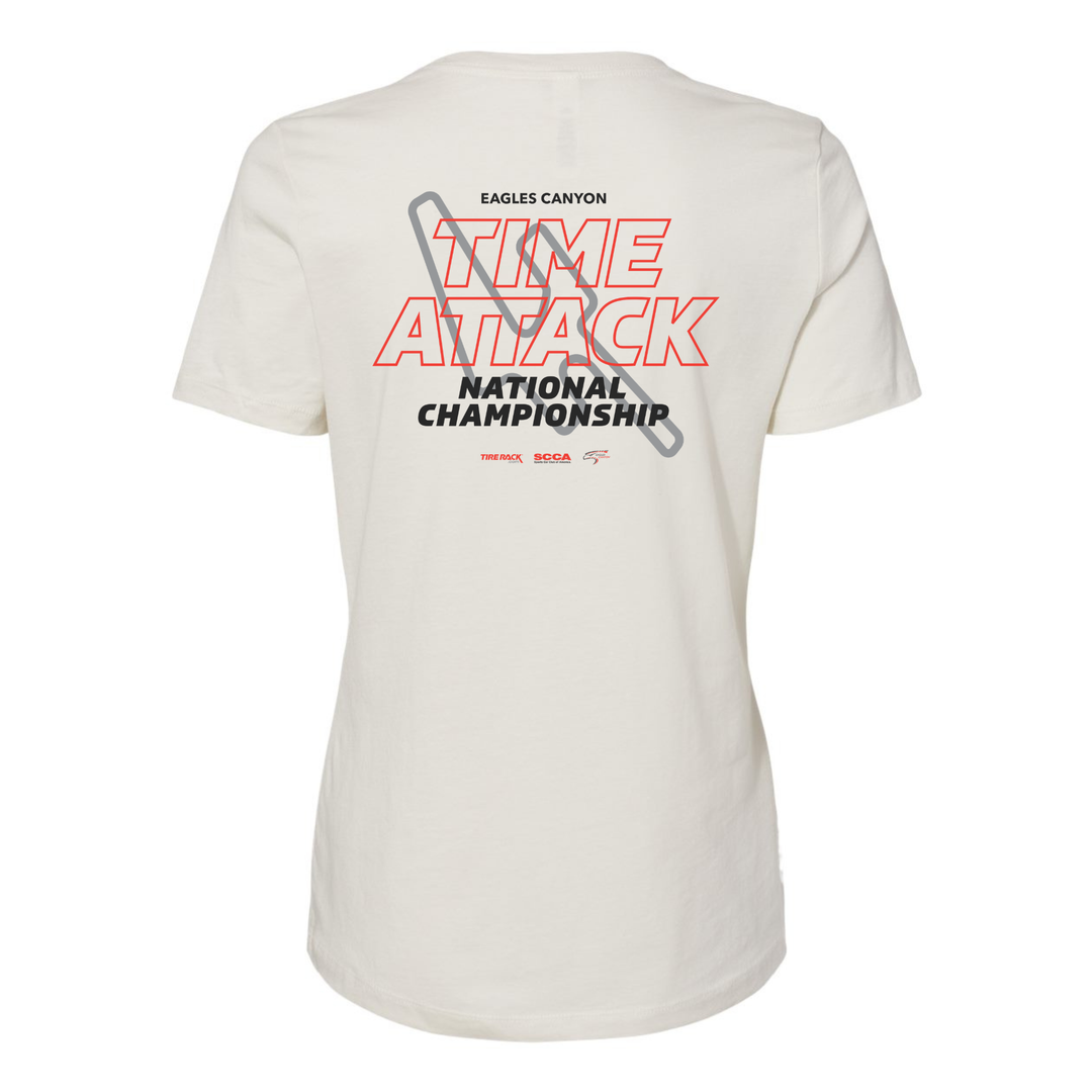 2026 Time Attack Championship Track LADIES Short Sleeve Tee
