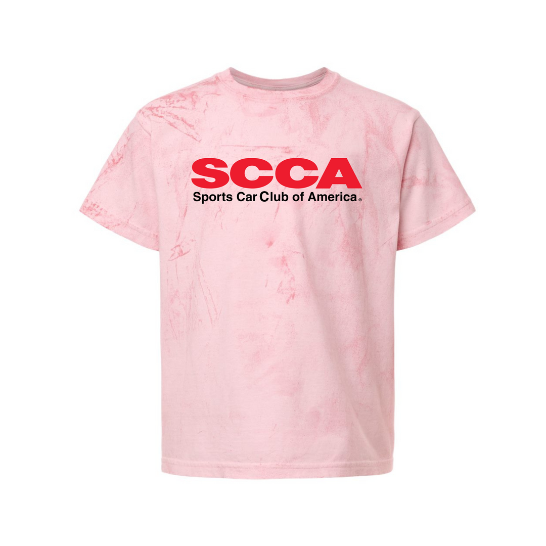 SCCA Youth Colorblast Short Sleeve Tee