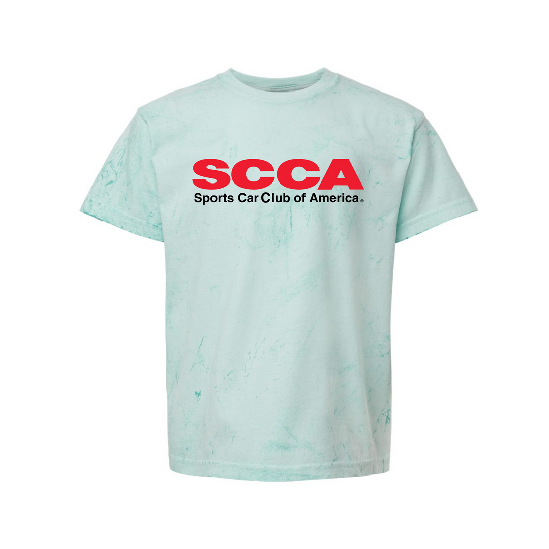 SCCA Youth Colorblast Short Sleeve Tee