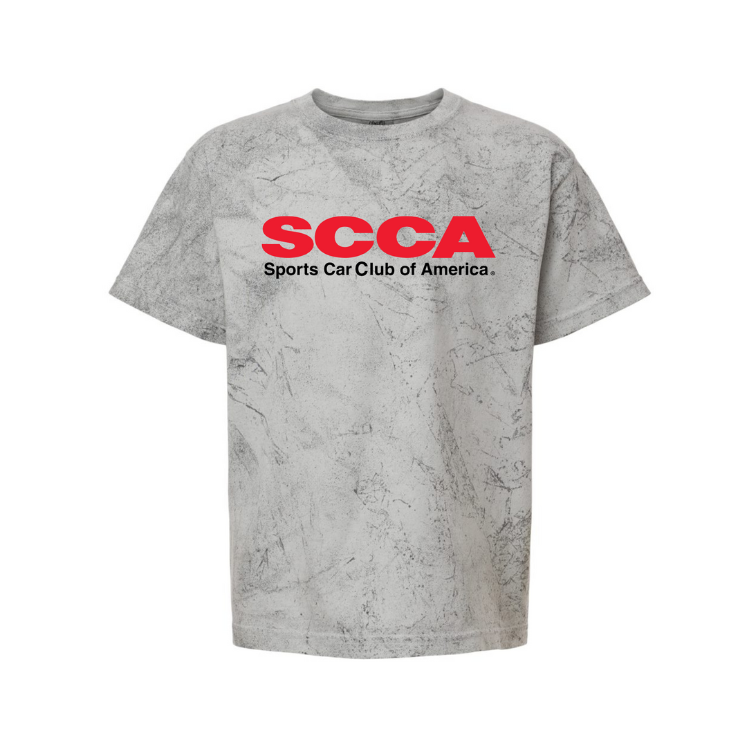 SCCA Youth Colorblast Short Sleeve Tee