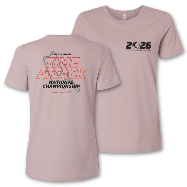2026 Time Attack Championship Track LADIES Short Sleeve Tee