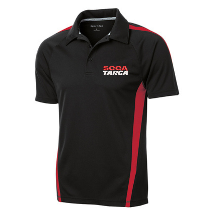 TARGA Micro-Mesh Colorblock Polo