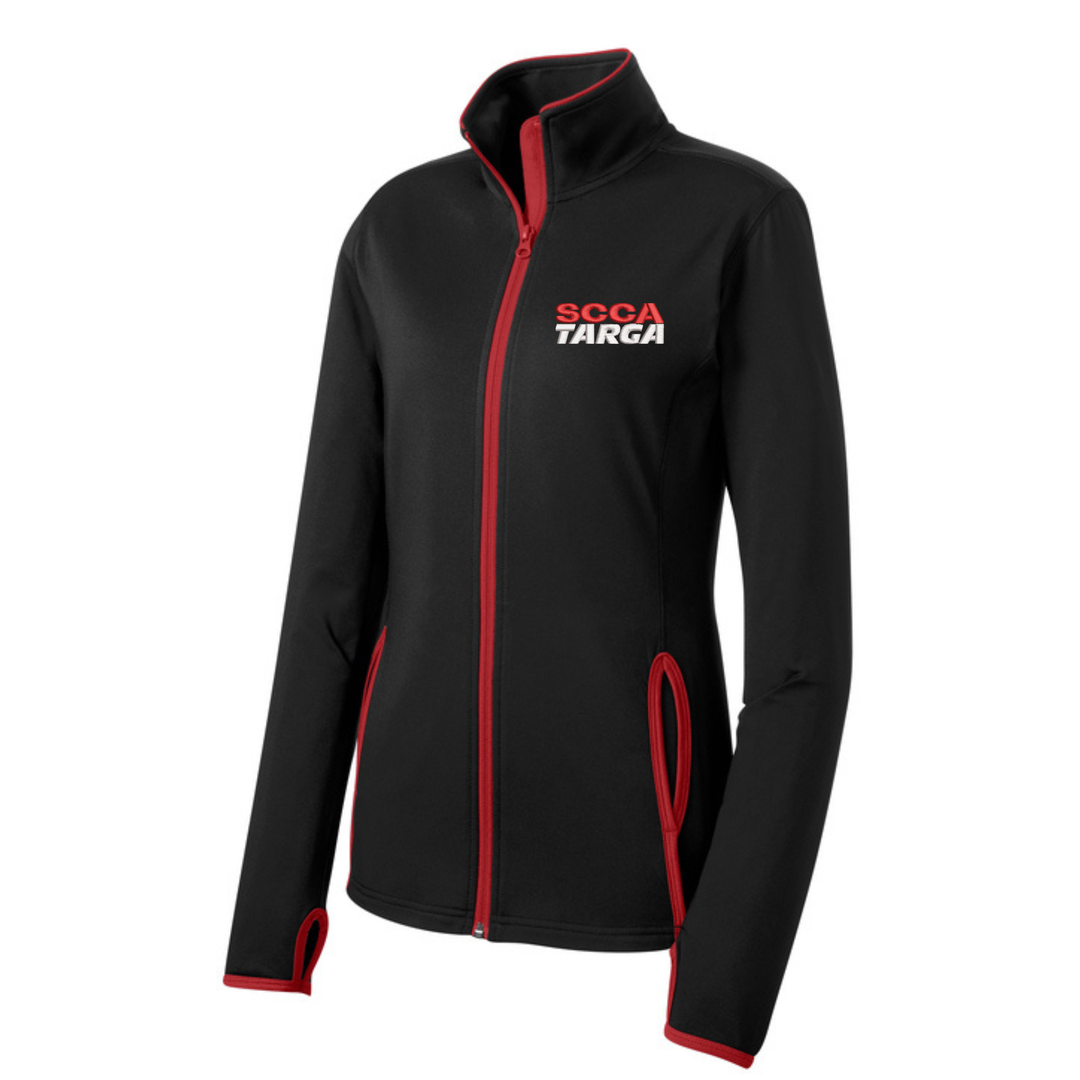 TARGA LADIES Stretch Contrast Full Zip Jacket