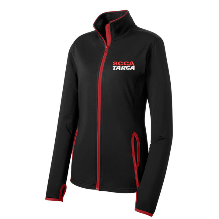 TARGA LADIES Stretch Contrast Full Zip Jacket