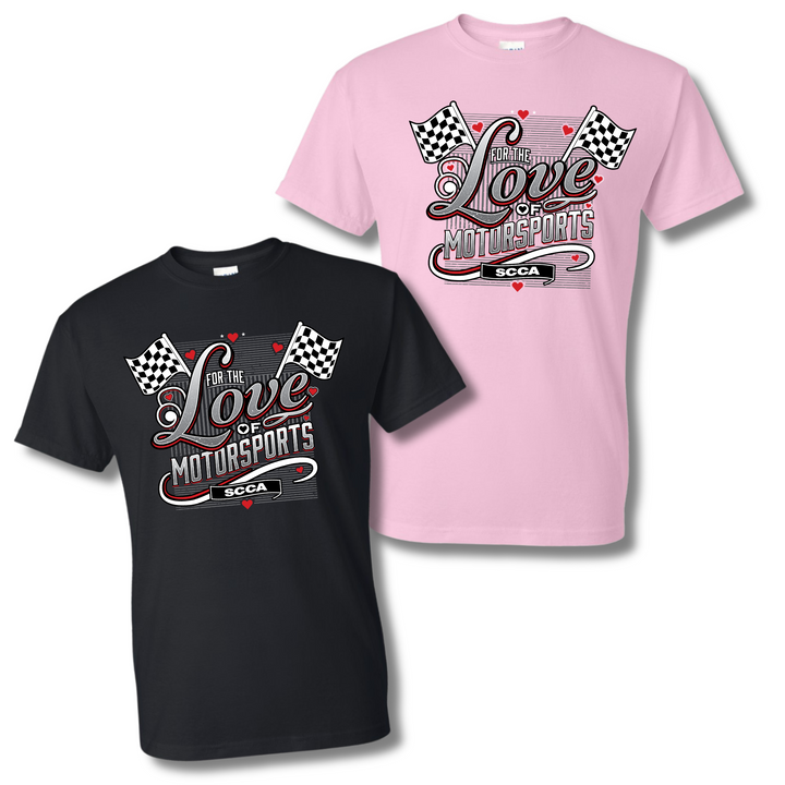 For the Love of Motorsports Short Sleeve Tee