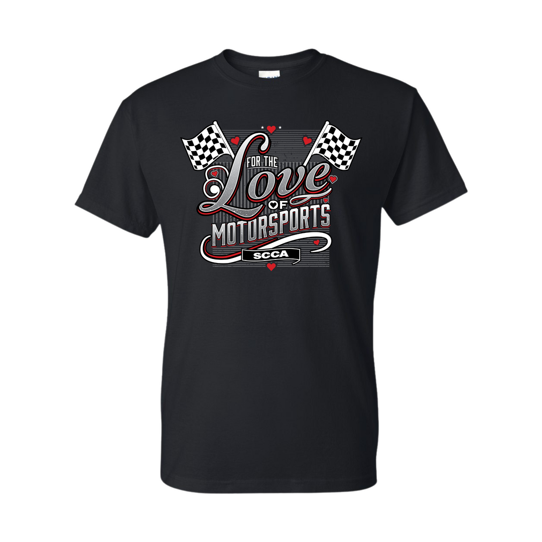 For the Love of Motorsports Short Sleeve Tee