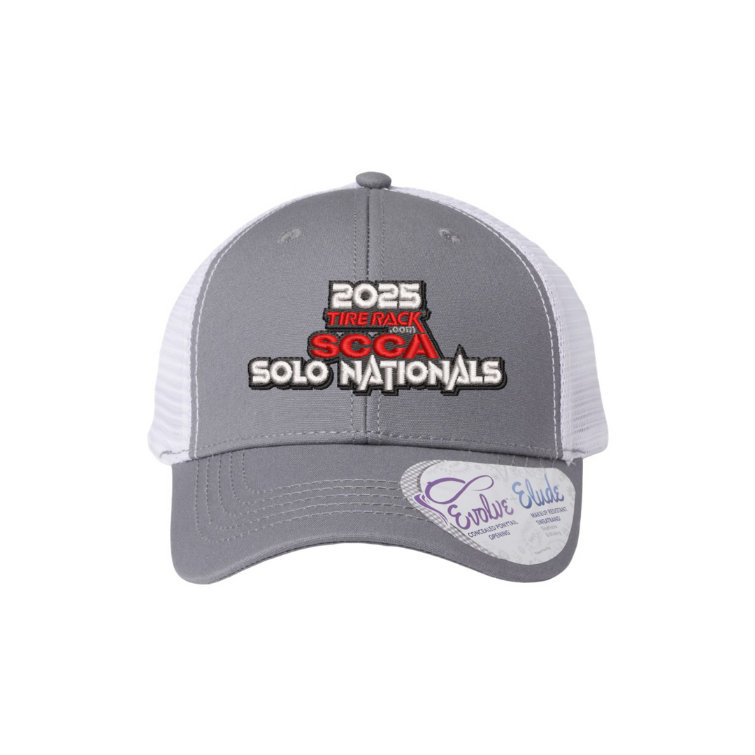 Solo Nationals 2025 Modern Womens Trucker Cap
