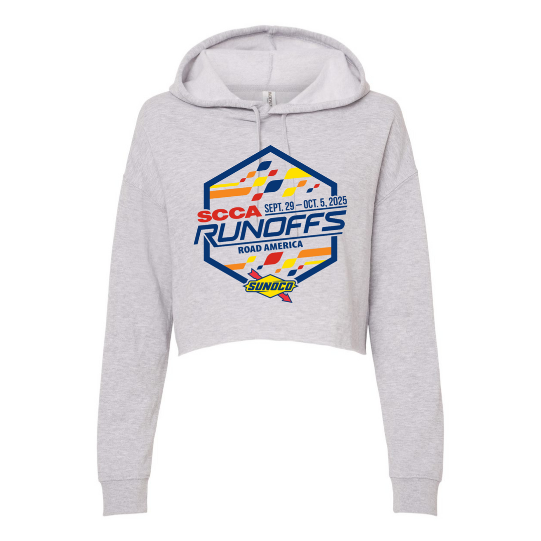 2025 Runoffs LADIES Event Crop Hoodie
