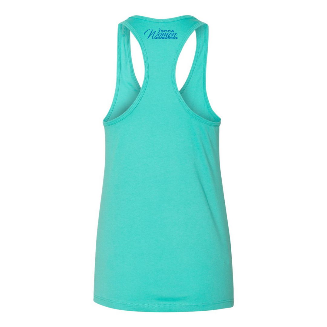 Women on Track - She Leads Racerback Tank