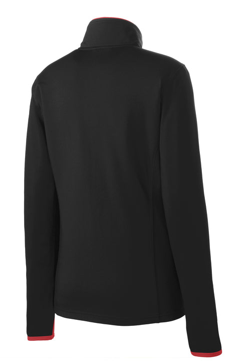 TARGA LADIES Stretch Contrast Full Zip Jacket