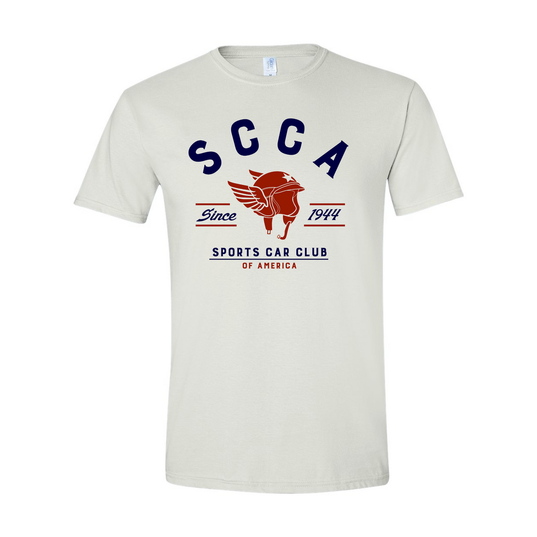 SCCA Vintage Helmet Short Sleeve Tee