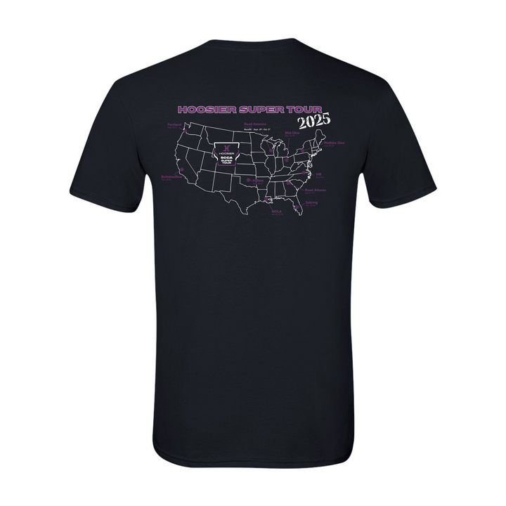 SCCA Hoosier Super Tour 2025 Short Sleeve Tee