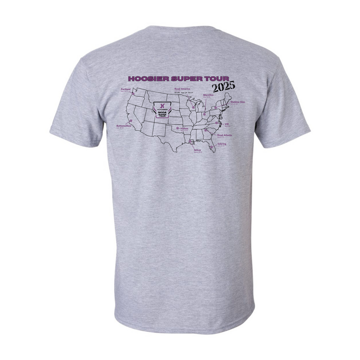 SCCA Hoosier Super Tour 2025 Short Sleeve Tee