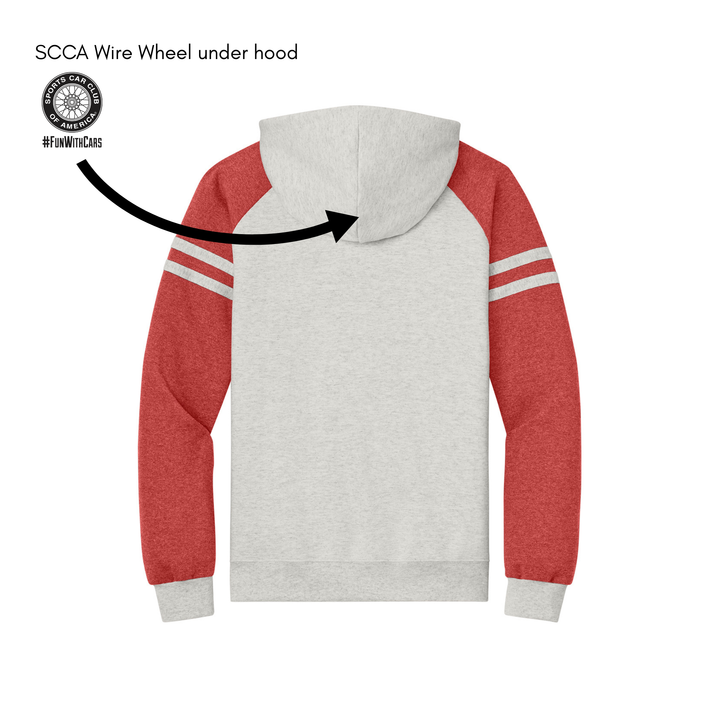 SCCA Varsity Colorblock Hooded Sweatshirt