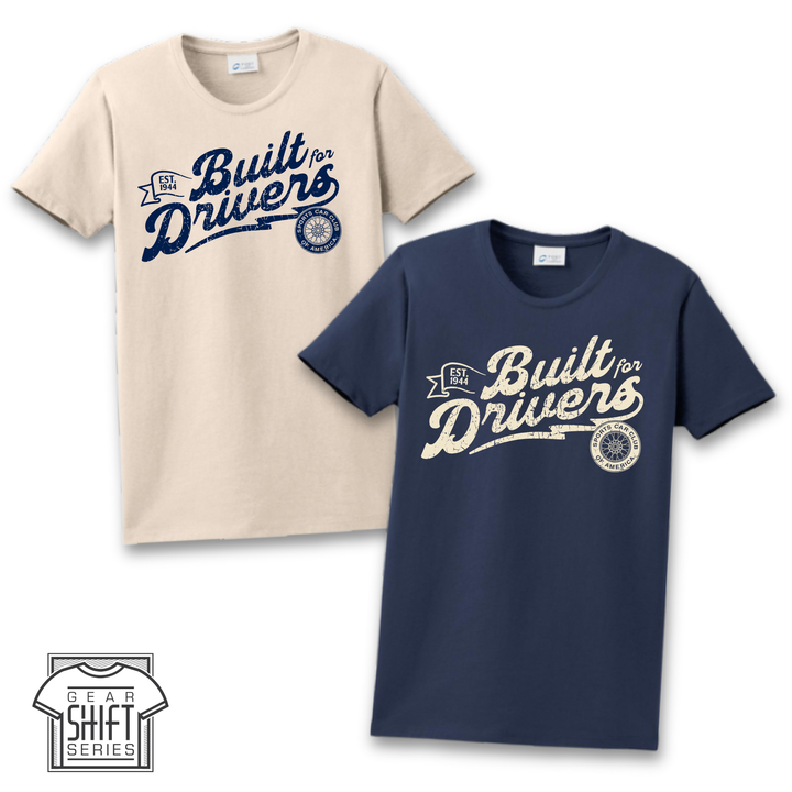 Gear Shift Series: Built for Drivers LADIES Short Sleeve Tee