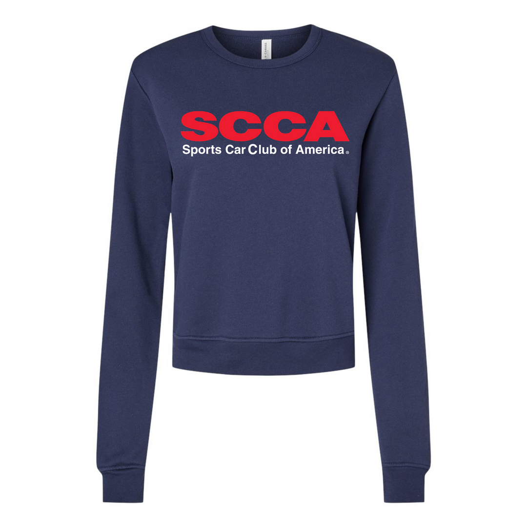 SCCA LADIES Fleece Crewneck Sweatshirt