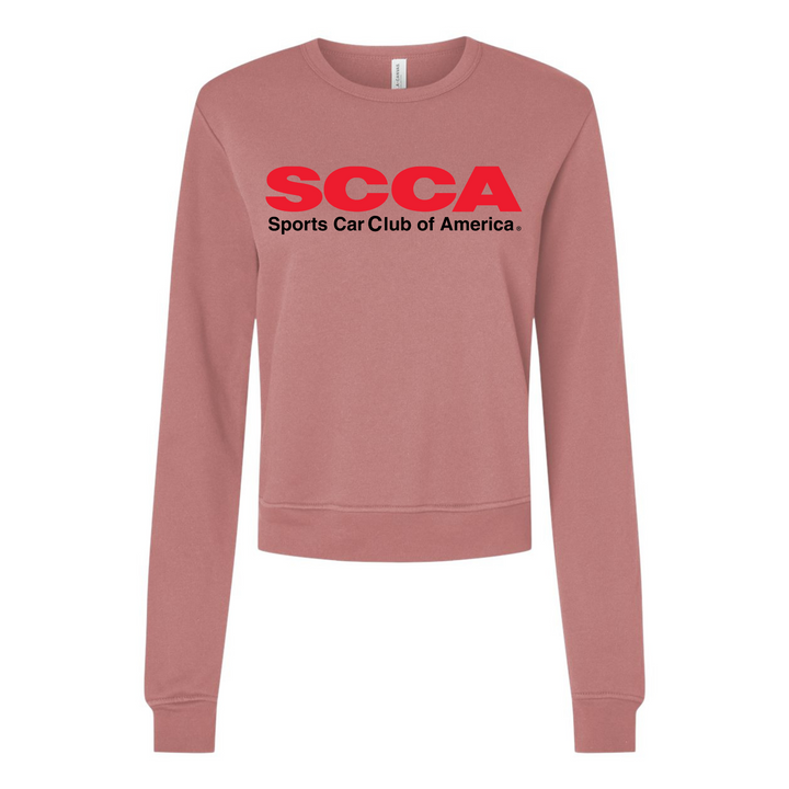 SCCA LADIES Fleece Crewneck Sweatshirt