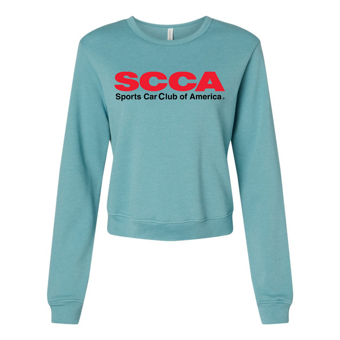 SCCA LADIES Fleece Crewneck Sweatshirt