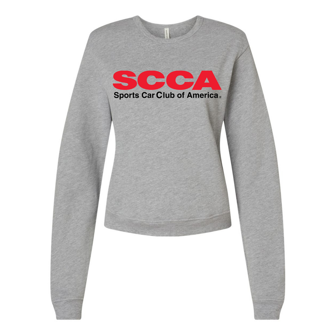 SCCA LADIES Fleece Crewneck Sweatshirt