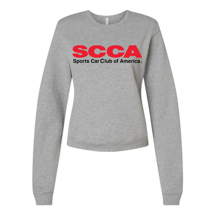 SCCA LADIES Fleece Crewneck Sweatshirt