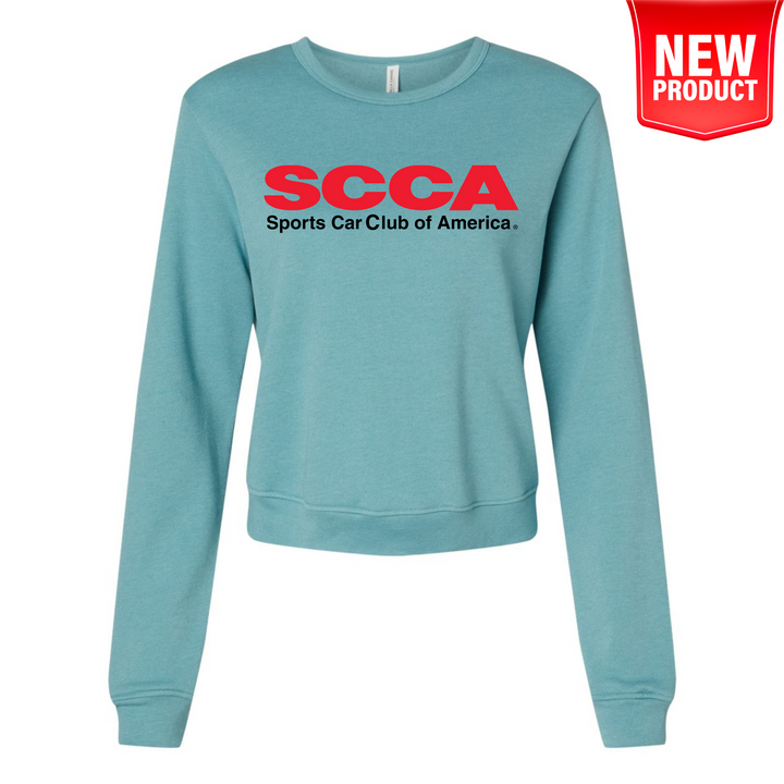 SCCA LADIES Fleece Crewneck Sweatshirt