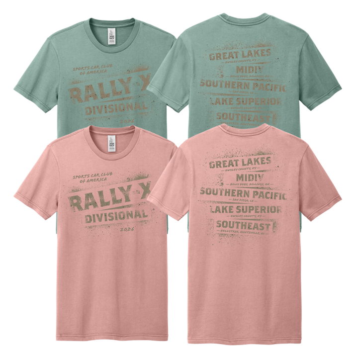 2026 Rallycross Divisional Short Sleeve Tee