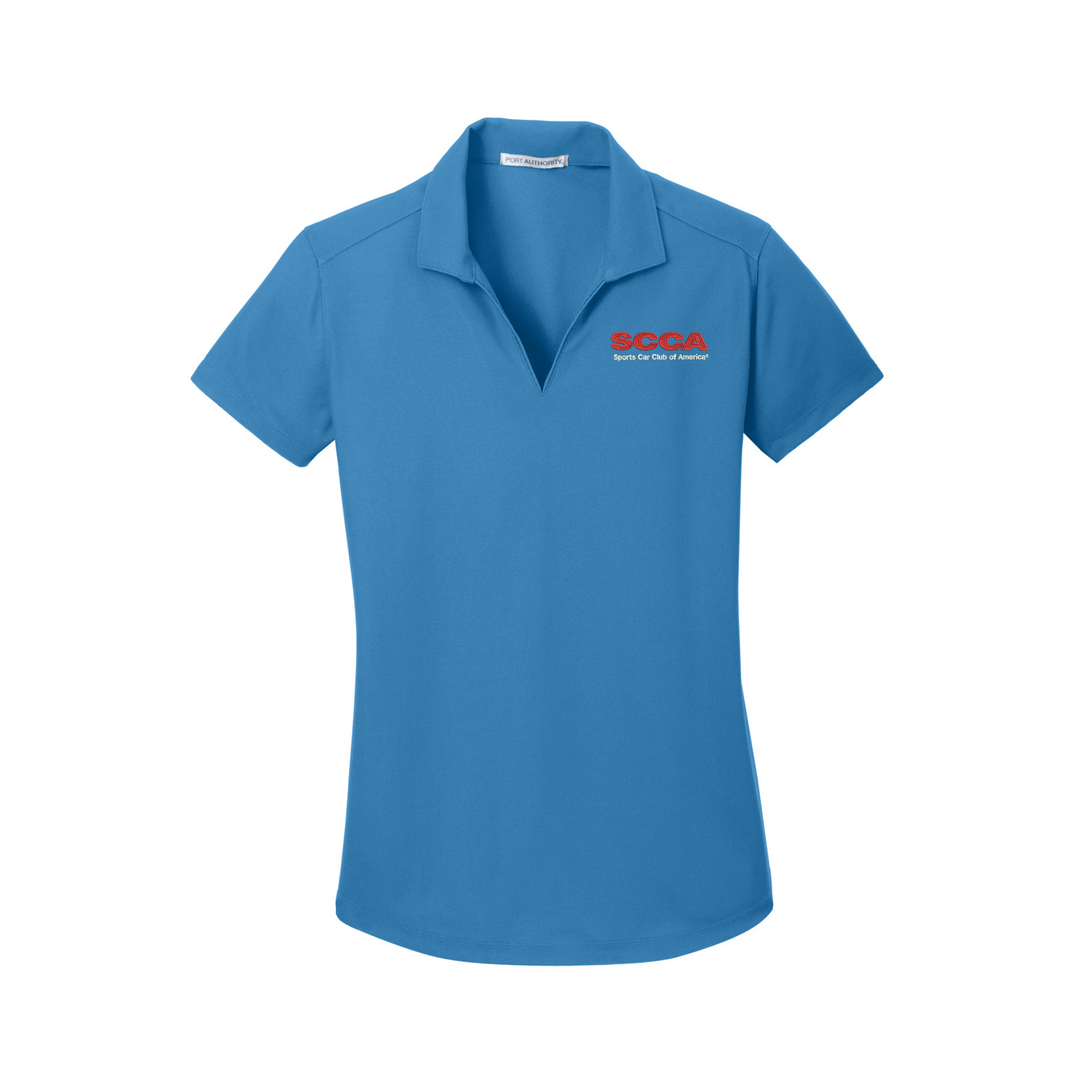 SCCA LADIES Dry Zone Grid Polo