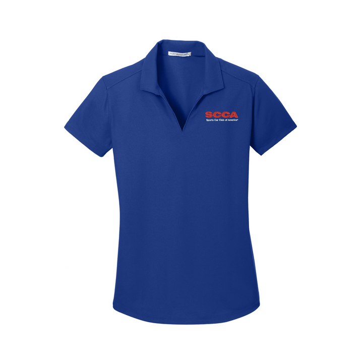 SCCA LADIES Dry Zone Grid Polo