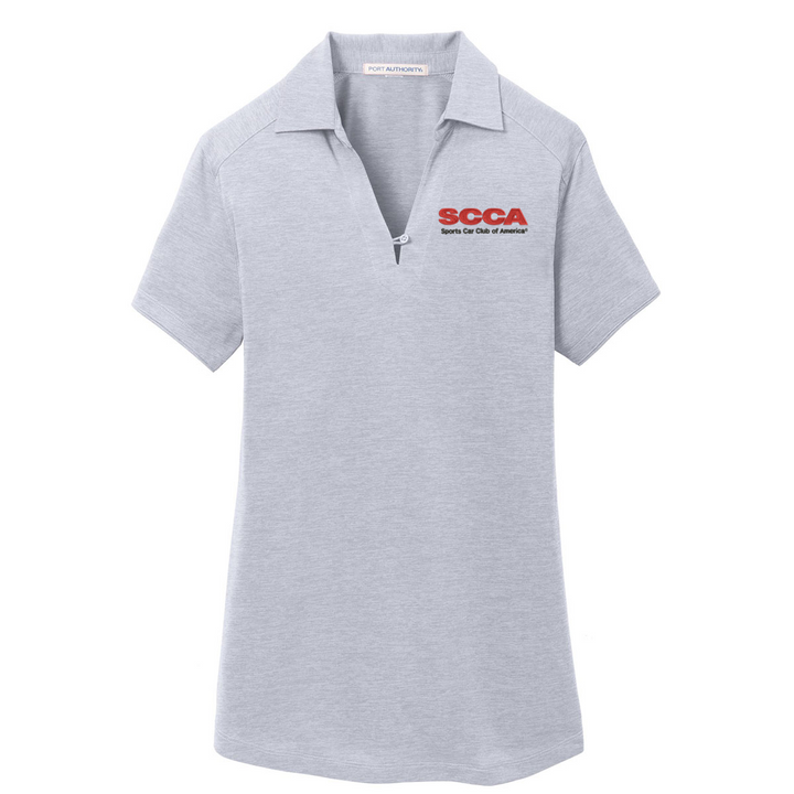 SCCA Ladies Digi Heather Polo