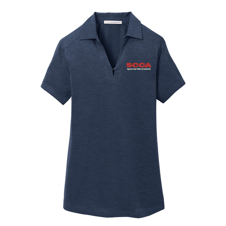 SCCA Ladies Digi Heather Polo