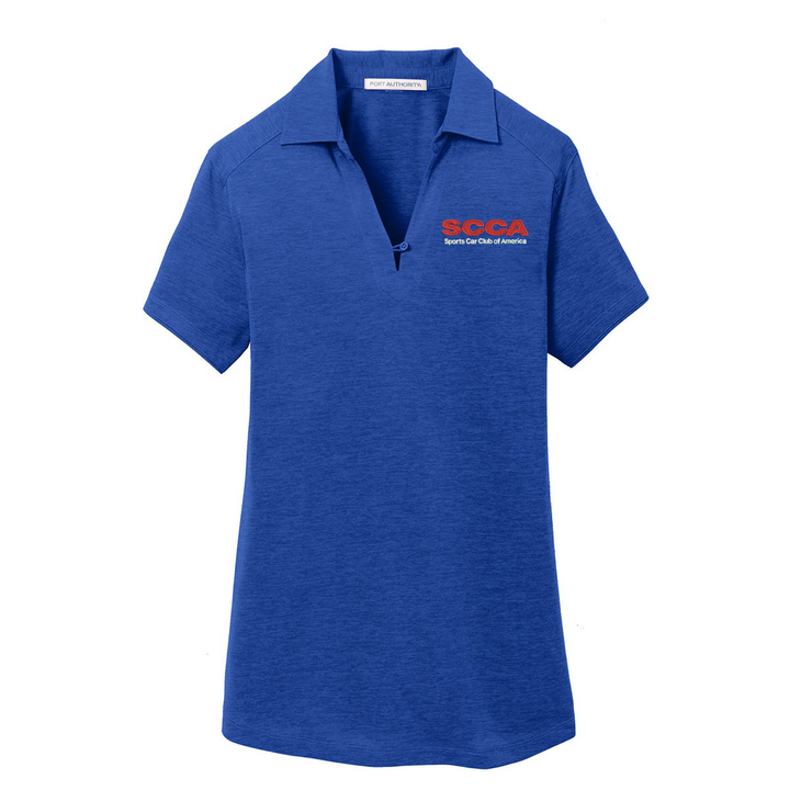 SCCA Ladies Digi Heather Polo