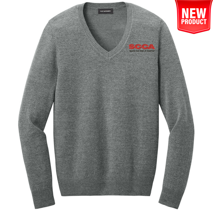 SCCA LADIES Easy Care V-Neck Sweater