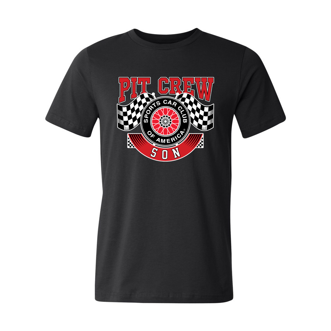 Gear Shift Series: Pit Crew - Adult Short Sleeve Tee