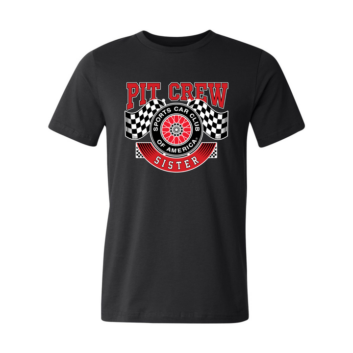 Gear Shift Series: Pit Crew - Adult Short Sleeve Tee