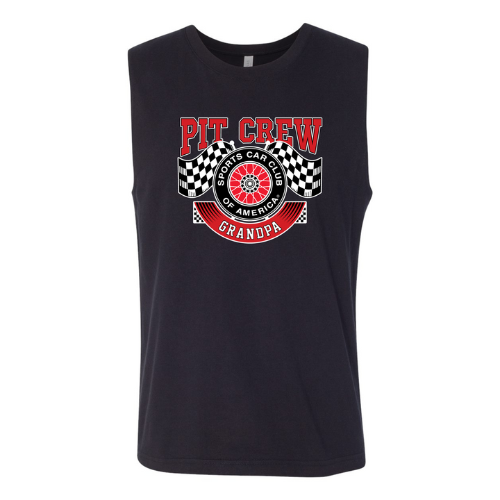 Gear Shift Series: Pit Crew - Adult Muscle Tank