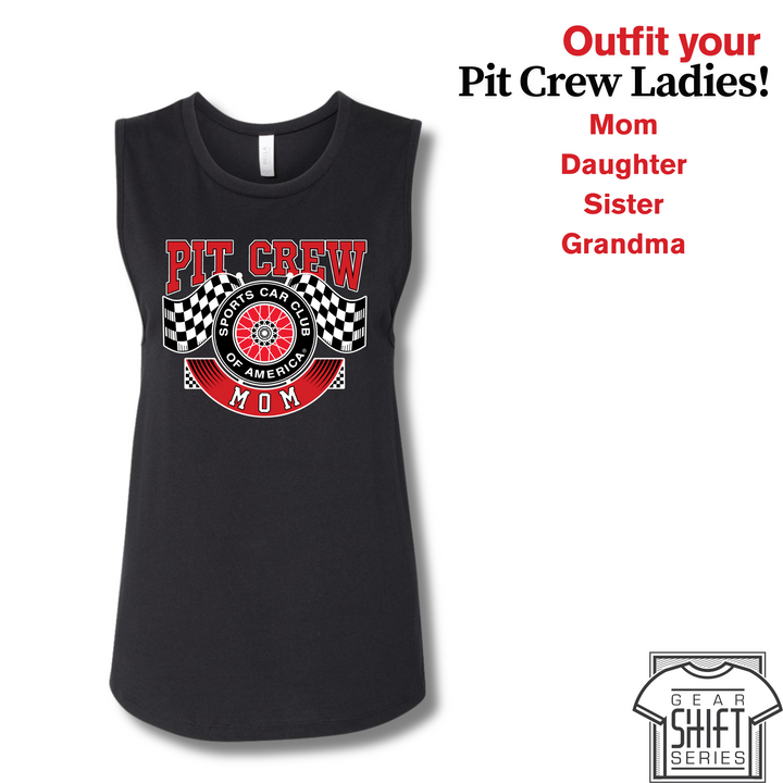 Gear Shift Series: Pit Crew - LADIES Muscle Tank