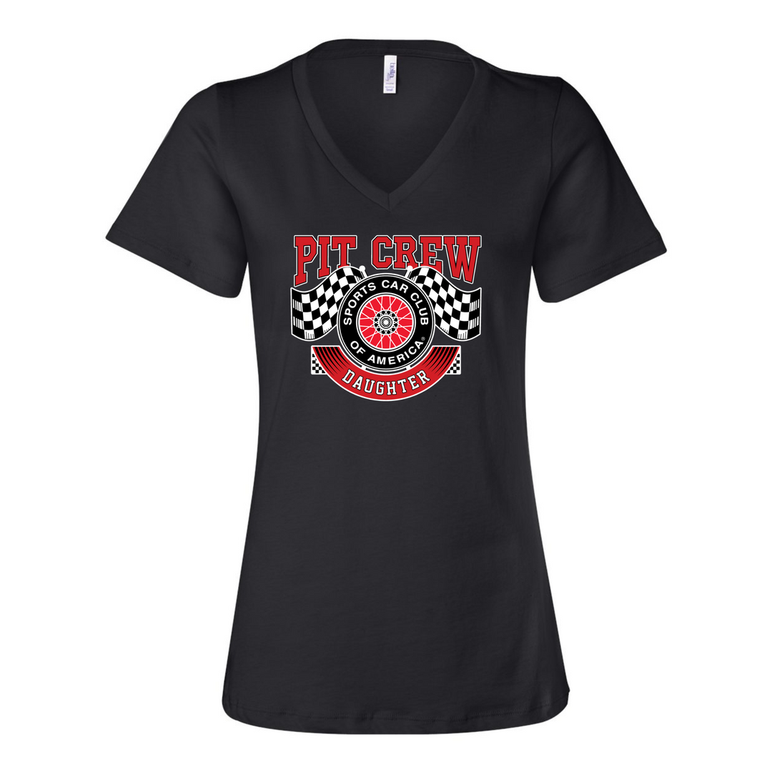 Gear Shift Series: Pit Crew - LADIES V-Neck Tee