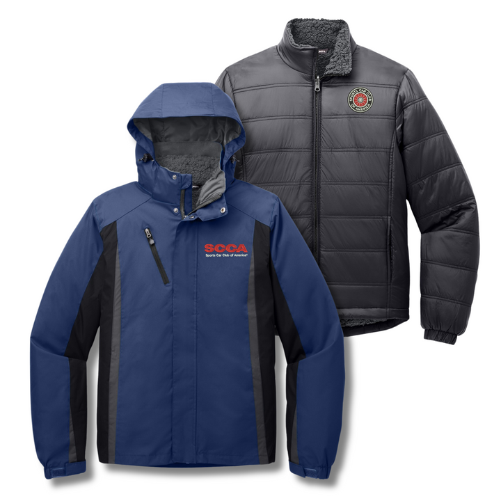 SCCA Colorblock 3-in-1 Jacket