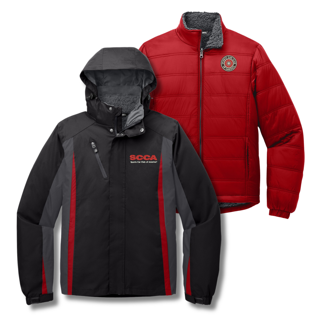 Sca Jacket SCCA Colorblock 3-in-1 Jacket – SCCA Gear
